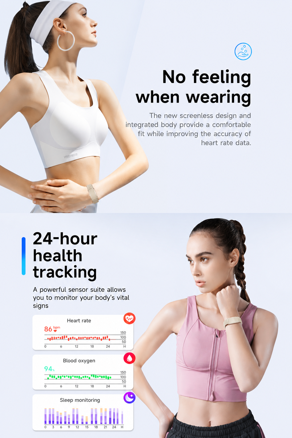 "I used to wake up tired every morning without knowing why. VIRA helped me understand my sleep and daily habits. It's simple, comfortable, and now I wear it every day without even noticing it's there."
— Elie K., Beirut